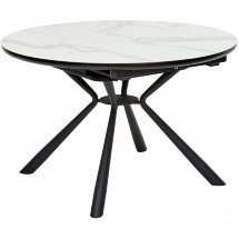 Керамический стол Voland bianco TL-45 испанская керамика / black / белый мрамор