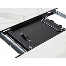 Керамический стол Voland bianco TL-45 испанская керамика / black / белый мрамор