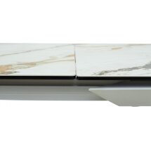 Керамический стол Cremona 160 KL-188 контрастный мрамор / белый