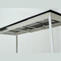 Керамический стол Cremona 160 KL-188 контрастный мрамор / белый