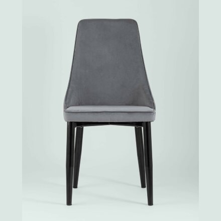 Стул Stool Group Ларго велюр серый 