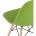 Стул Eames Style DSW зеленый x4 