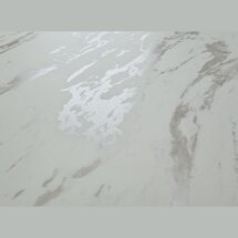 Керамический стол Rieti 200 KL-99 белый мрамор матовый / итальянская керамика / черный