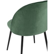 Стул Stool Group Марсель велюр зеленый ножки металл