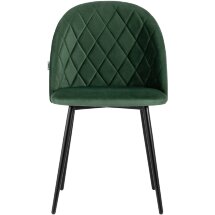 Стул Stool Group Марсель велюр зеленый ножки металл