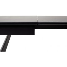 Керамический стол Rieti Nero KL-116 черный мрамор матовый / черный