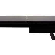 Керамический стол Rieti Nero KL-116 черный мрамор матовый / черный