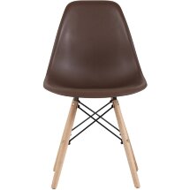 Стул Eames Style DSW коричневый x4