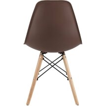 Стул Eames Style DSW коричневый x4