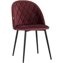 Стул Stool Group Марсель велюр винный ножки металл