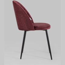 Стул Stool Group Марсель велюр винный ножки металл