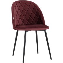 Стул Stool Group Марсель велюр винный ножки металл
