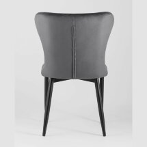 Стул Stool Group Лилиан мягкая обивка велюр цвет серый