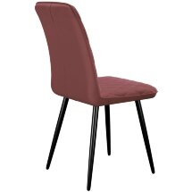 Стул DikLine 205 B36 PINK /ножки черные