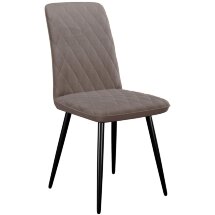 Стул DikLine 205 B5 LATTE /ножки черные