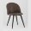 Стул Stool Group обеденный Лион коричневая экокожа черные ножки 