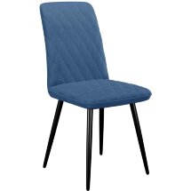 Стул DikLine 205 B8 BLUE  /ножки черные