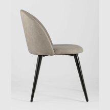Стул Stool Group обеденный Лион светло-серая экокожа