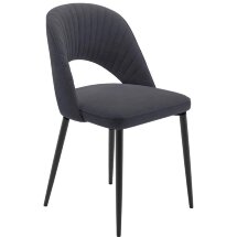 Стул DikLine 448 B28 ANTRACITE, ножки черные