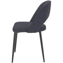 Стул DikLine 448 B28 ANTRACITE, ножки черные
