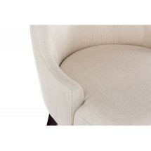 Стул деревянный Elegance dark walnut / fabric cream
