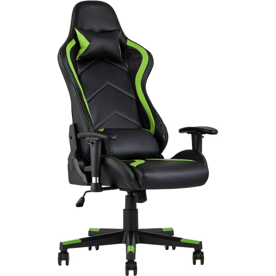 Кресло игровое TopChairs Cayenne зеленое Кресло игровое TopChairs Cayenne зеленое