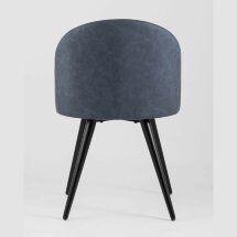 Стул Stool Group обеденный Лион обивка синяя экокожа