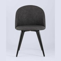 Стул Stool Group обеденный Лион цвет темно-серый обивка экокожа