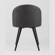 Стул Stool Group обеденный Лион цвет темно-серый обивка экокожа
