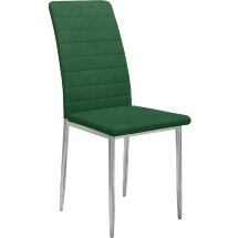 Стул DikLine ТЕКС каркас хром/ B10 GREEN