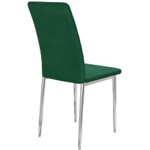 Стул DikLine ТЕКС каркас хром/ B10 GREEN