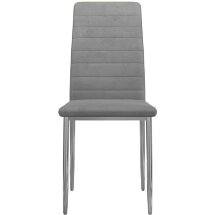 Стул DikLine ТЕКС каркас хром/ B22 GREY