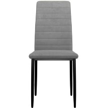 Стул DikLine ТЕКС каркас черный/ B22 GREY
