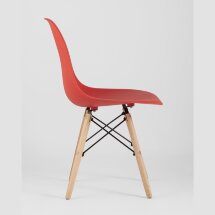 Стул Eames Style DSW красный (разборный каркас)