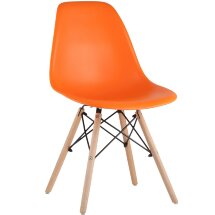Стул Eames DSW оранжевый x4