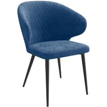 Стул DikLine 355PRO B8 BLUE, ножки черные