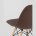 Стул Eames Style DSW коричневый 