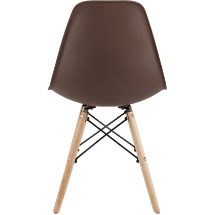 Стул Eames Style DSW коричневый 