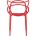 Стул пластиковый Stool Group Masters (Мастерс) красный с декорированной спинкой ножки пластик 
