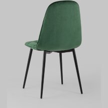 Стул Stool Group Тейлор обивка велюр зеленый ножки металл черные