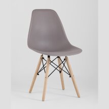 Стул Eames Style DSW темно-бежевый (разборный каркас)