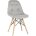Стул Stool Group DSW SOFT светло-серый обивка рогожка ножки массив бука металлический каркас 