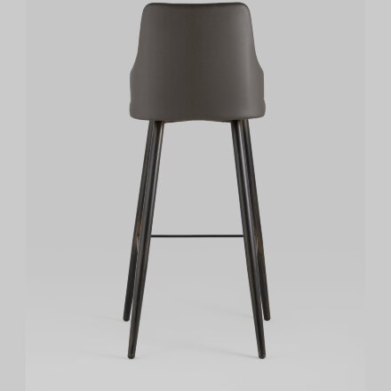 Стул барный Stool Group Коналл экокожа таупе металлические ножки 