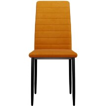 Стул DikLine ТЕКС каркас черный/ B17 TERRACOTTA