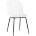 Стул пластиковый Stool Group Beetle белый ножки металл черный 