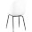 Стул пластиковый Stool Group Beetle белый ножки металл черный 