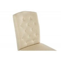 Стул деревянный Menson dark walnut / fabric cream