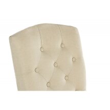 Стул деревянный Menson dark walnut / fabric cream