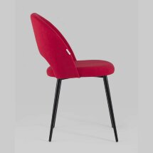 Стул Stool Group Ларго зеленый обивка велюр матовый ножки из металла цвет черный