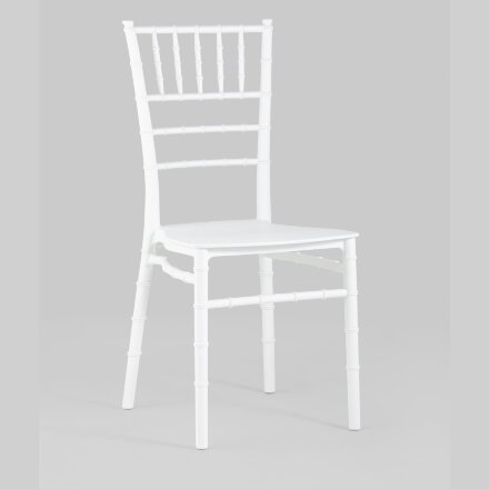 Стул пластиковый Stool Group Chiavari (Кьявари) белый 